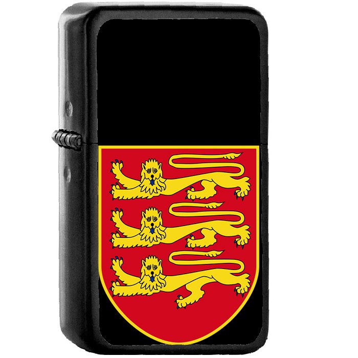 Jersey coa - Oil Windproof Black Lighters Briquet Encendedor