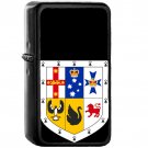 Shield of arms of Australia - Oil Windproof Black Lighters Briquet Encendedor