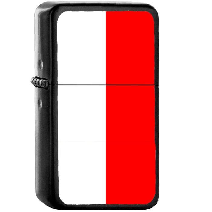 Colours of Tyrone - Oil Windproof Black Lighters Briquet Encendedor