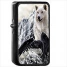 A Song Of Ice And Fire Oil Windproof Black Lighter Briquet Encendedor L6