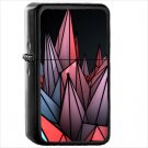 Abstract 3D Oil Windproof Black Lighter Briquet Encendedor L2764