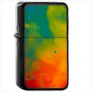 Abstract Texture Oil Windproof Black Lighter Briquet Encendedor L729