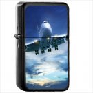 Aircraft Oil Windproof Black Lighter Briquet Encendedor L299