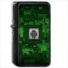 Android Oil Windproof Black Lighter Briquet Encendedor L146