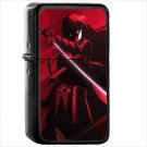 Anime Akame ga Kill! Oil Windproof Black Lighter Briquet Encendedor L1323