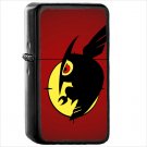 Anime Akame ga Kill! Oil Windproof Black Lighter Briquet Encendedor L1496