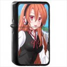 Anime Akame ga Kill! Oil Windproof Black Lighter Briquet Encendedor L1655