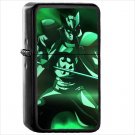Anime Akame ga Kill! Oil Windproof Black Lighter Briquet Encendedor L2507