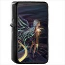 Anime Angel Beats! Oil Windproof Black Lighter Briquet Encendedor L1026