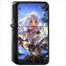 Anime Angel Beats! Oil Windproof Black Lighter Briquet Encendedor L2376