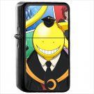 Anime Assassination Classroom Oil Windproof Black Lighter Briquet Encendedor L2309