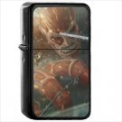Anime Attack On Titan Oil Windproof Black Lighter Briquet Encendedor L728