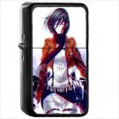 Anime Attack On Titan Oil Windproof Black Lighter Briquet Encendedor L1815