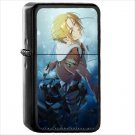 Anime Attack On Titan Oil Windproof Black Lighter Briquet Encendedor L1818