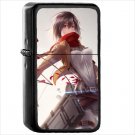 Anime Attack On Titan Oil Windproof Black Lighter Briquet Encendedor L1820