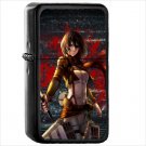 Anime Attack On Titan Oil Windproof Black Lighter Briquet Encendedor L1822
