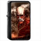 Anime Attack On Titan Oil Windproof Black Lighter Briquet Encendedor L2587