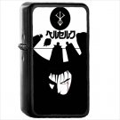 Anime Berserk Oil Windproof Black Lighter Briquet Encendedor L2183