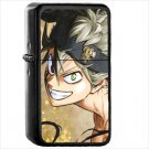 Anime Black Clover Oil Windproof Black Lighter Briquet Encendedor L3248