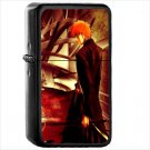 Anime Bleach Oil Windproof Black Lighter Briquet Encendedor L1434