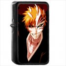 Anime Bleach Oil Windproof Black Lighter Briquet Encendedor L1437
