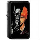 Anime Bleach Oil Windproof Black Lighter Briquet Encendedor L2577