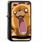 Anime Bleach Oil Windproof Black Lighter Briquet Encendedor L3650
