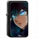 Anime Blood Blockade Battlefront Oil Windproof Black Lighter Briquet Encendedor L2682