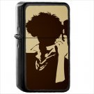 Anime Cowboy Bebop Oil Windproof Black Lighter Briquet Encendedor L1750