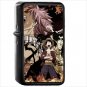 Anime Crossover Oil Windproof Black Lighter Briquet Encendedor L2527