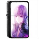 Anime Danganronpa Oil Windproof Black Lighter Briquet Encendedor L1961
