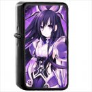 Anime Date A Live Oil Windproof Black Lighter Briquet Encendedor L2181