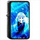 Anime Date A Live Oil Windproof Black Lighter Briquet Encendedor L2551