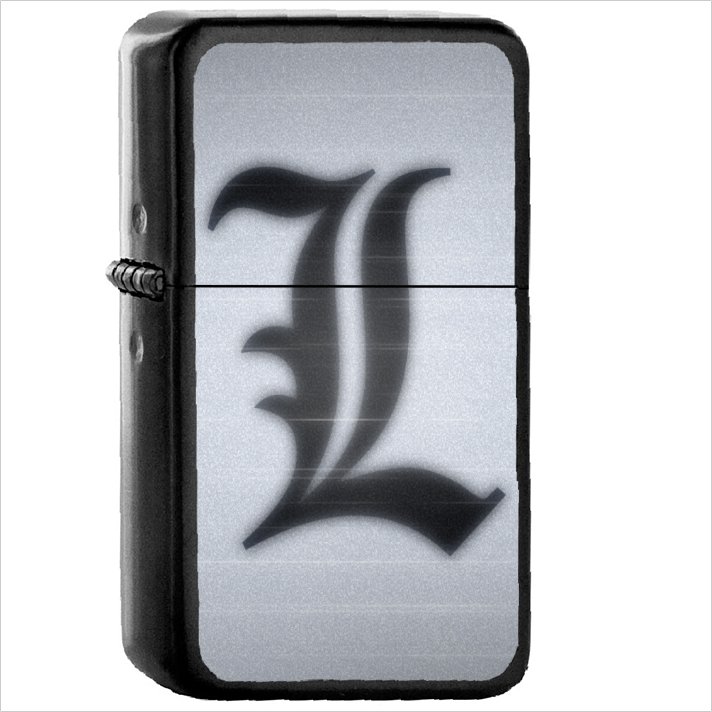 Anime Death Note Oil Windproof Black Lighter Briquet Encendedor L1236