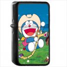 Anime Doraemon Oil Windproof Black Lighter Briquet Encendedor L3227