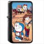 Anime Doraemon Oil Windproof Black Lighter Briquet Encendedor L3228