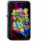 Anime Dragon Ball Super Japanese Japan Manga Oil Windproof Black Lighter Briquet Encendedor L3315