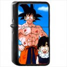 Anime Dragon Ball Z Japanese Japan Manga Oil Windproof Black Lighter Briquet Encendedor L1007