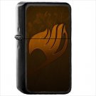 Anime Fairy Tail Oil Windproof Black Lighter Briquet Encendedor L707
