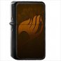 Anime Fairy Tail Oil Windproof Black Lighter Briquet Encendedor L707