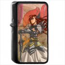 Anime Fairy Tail Oil Windproof Black Lighter Briquet Encendedor L1221