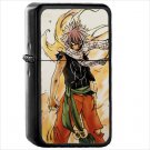 Anime Fairy Tail Oil Windproof Black Lighter Briquet Encendedor L2501