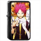 Anime Fairy Tail Oil Windproof Black Lighter Briquet Encendedor L2589