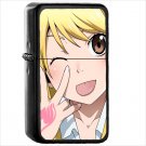 Anime Fairy Tail Oil Windproof Black Lighter Briquet Encendedor L3081