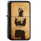 Anime Naruto Japanese Japan Oil Windproof Black Lighter Briquet Encendedor L727
