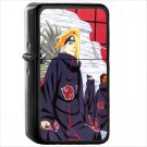 Anime Naruto Japanese Japan Oil Windproof Black Lighter Briquet Encendedor L877