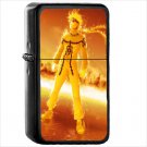 Anime Naruto Japanese Japan Oil Windproof Black Lighter Briquet Encendedor L966