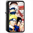 Anime Naruto Japanese Japan Oil Windproof Black Lighter Briquet Encendedor L1059