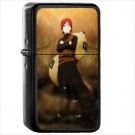 Anime Naruto Japanese Japan Oil Windproof Black Lighter Briquet Encendedor L1462