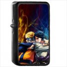 Anime Naruto Japanese Japan Oil Windproof Black Lighter Briquet Encendedor L1534